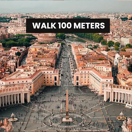 100m From Vatican - Butterfly House Daire *