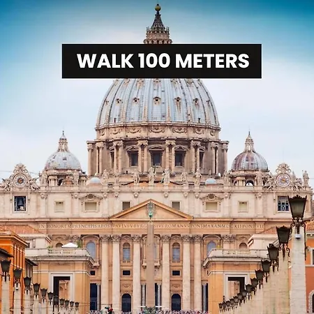 100m From Vatican - Butterfly House Daire
