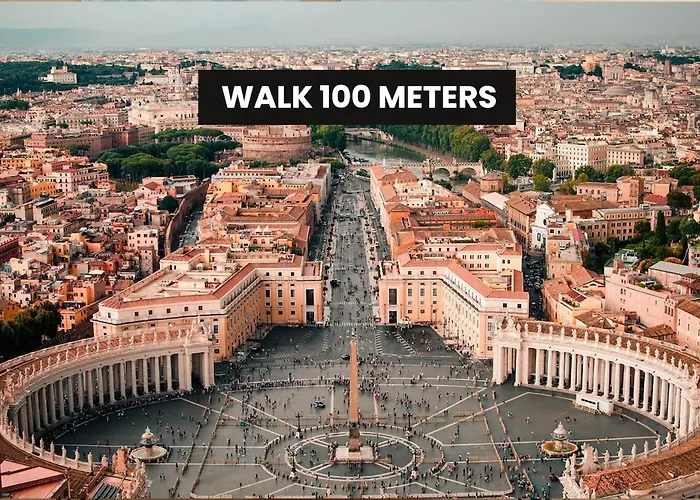 100m From Vatican - Butterfly House Apartman *